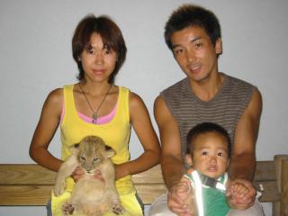 ライオンの赤ちゃんと☆