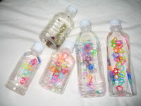 ゆーちゃんのキラキラペットボトル☆