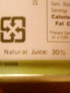 Natural Juice 30％