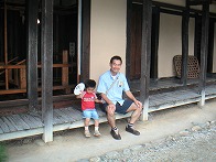 遠野 古民家にて