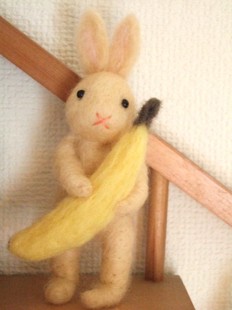 バナナ大好き茶兎ちゃん　07.02　
