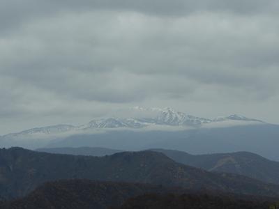 頂上から白山