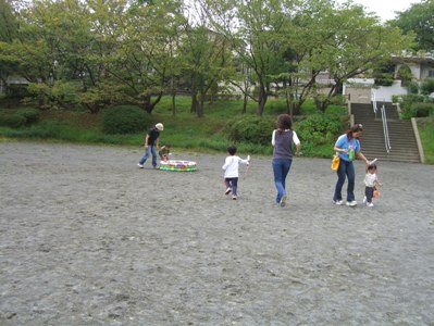 サークル運動会　魚釣り競争