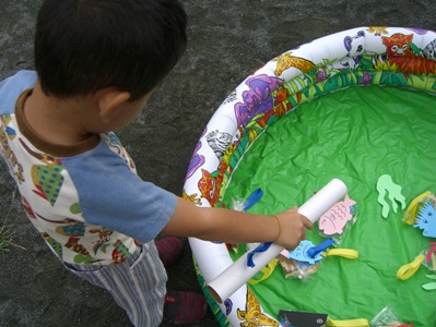 サークル運動会　魚釣り競争3