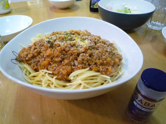 ミートスパゲティ