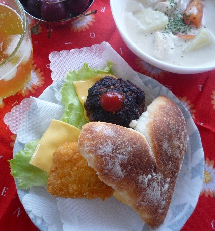 ハートバーガー