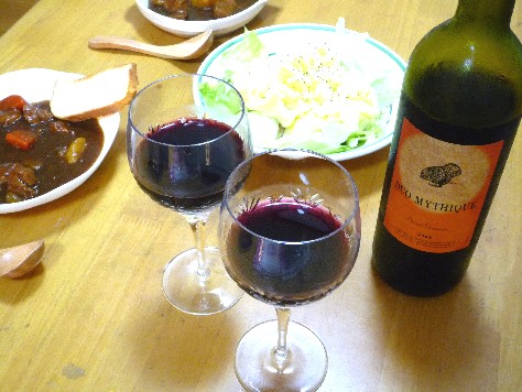 ワイン夕食