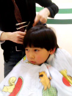 初めての美容室