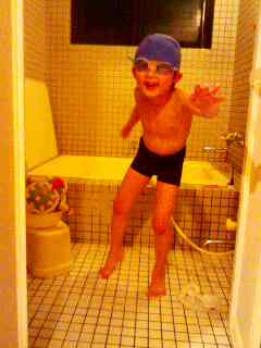 ７月のバーチャル水泳練習１