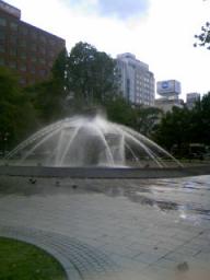 大通公園噴水1006