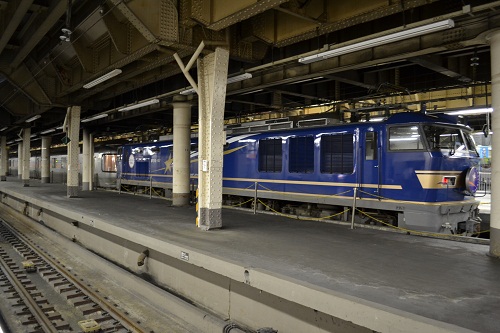 カシオペア　上野駅