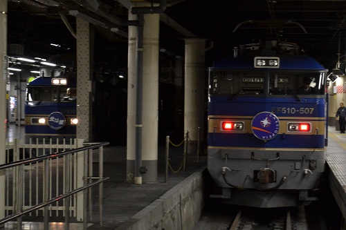 カシオペア・北斗星　上野駅