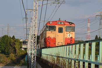 JR烏山線　鬼怒川橋梁