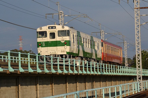 R烏山線　鬼怒川橋梁