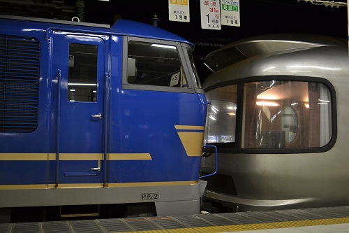 カシオペア　上野駅