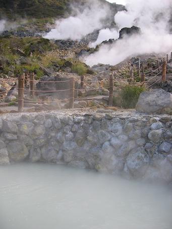 箱根、大涌谷３