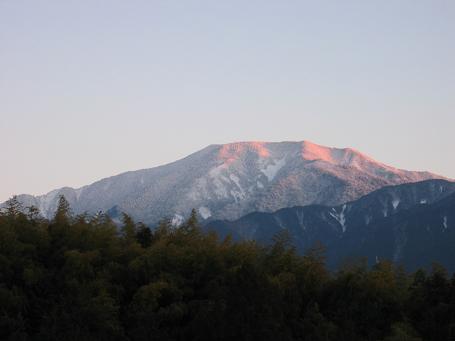 恵那山夕焼け２．９