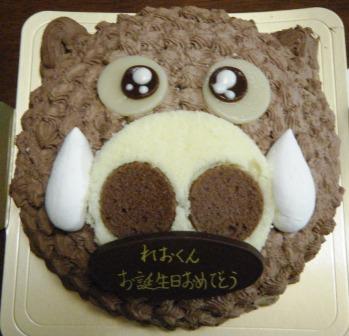 誕生日ケーキ2009-09-16