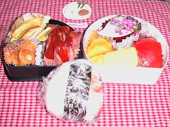 娘頑張って弁当♪