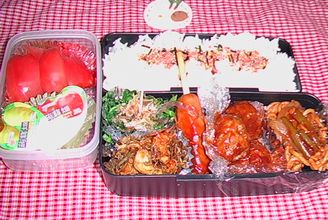 ミートボール弁当♪