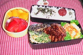 ヒレカツ弁当(^^♪