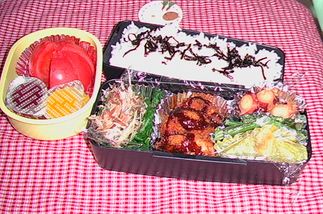 エビフライ弁当(^^♪