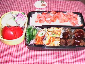 ピーマンの肉詰め弁当
