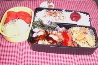 お父さん頑張って弁当(*^^)v