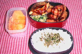 娘のお弁当(#^.^#)