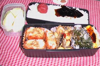 お父さん頑張って弁当(^^♪