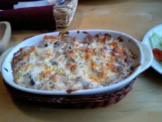 ほたてときのこのドリア