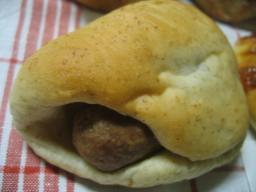 さくら豚のハンバーガー