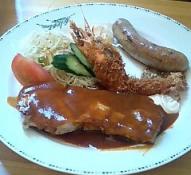 中札内ホエー豚のランチセット