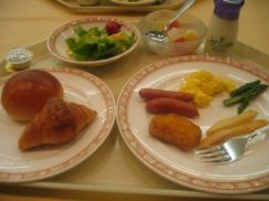 朝食バイキング