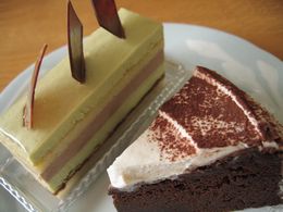 ピスタチオのケーキ他