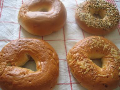 札幌　ぼんじゅーるベーカリーのベーグル