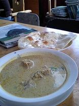 ココナツミルクカレー＆自家製ナン