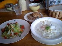 手打ちミルクパスタ