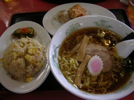 半チャンラーメン（ランチセット）