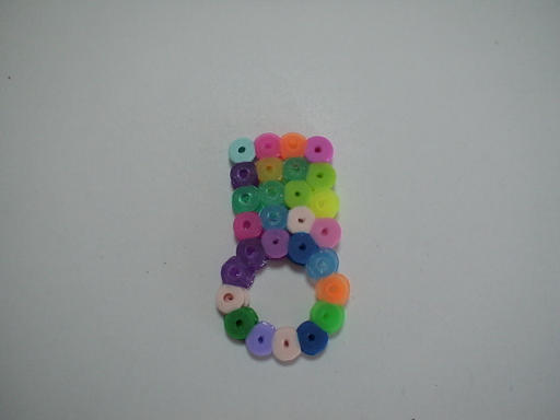 ビーズ　タケ　指輪