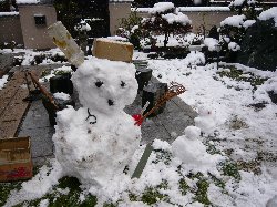 雪だるま - 兄が作りました！