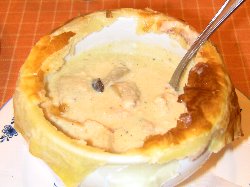 すうぷ＆Soup - 地鶏といろいろきの壺焼きクリームスープ