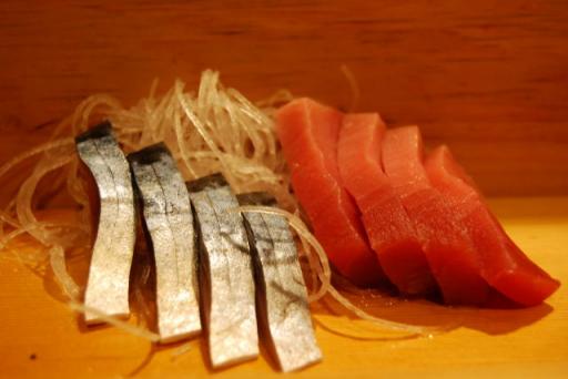 〆鯖と中トロ