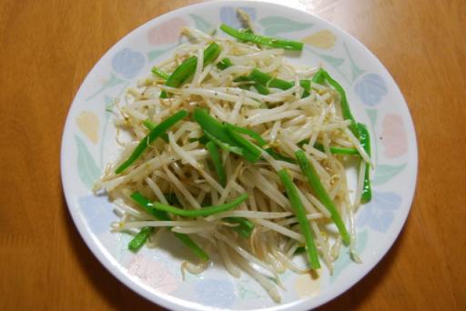 もやし炒め