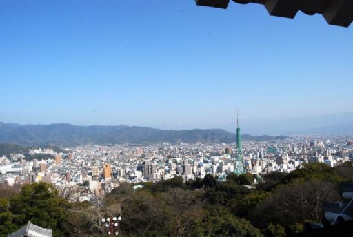 天守閣からの眺め１
