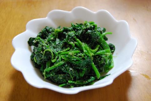 ほうれん草の胡麻和え