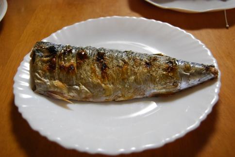 ごま鯖の塩焼き