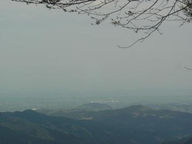 刈場坂峠からの眺め