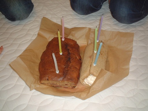 ケーキがふたつ