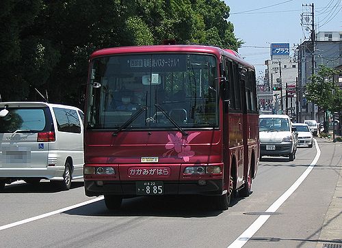 岐阜県　各務原市コミュニティバス　２００４年６月撮影